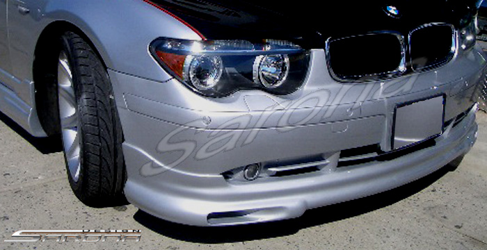 Custom BMW 7 Series Front Bumper Add-on  Sedan Front Lip/Splitter (2002 - 2004) - $390.00 (Part #BM-018-FA)